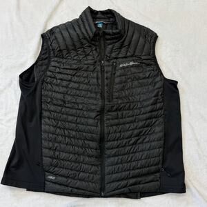 Eddie Bauer First Ascent Goose Down 800 Insulated Full Zip Men’s Vest XL